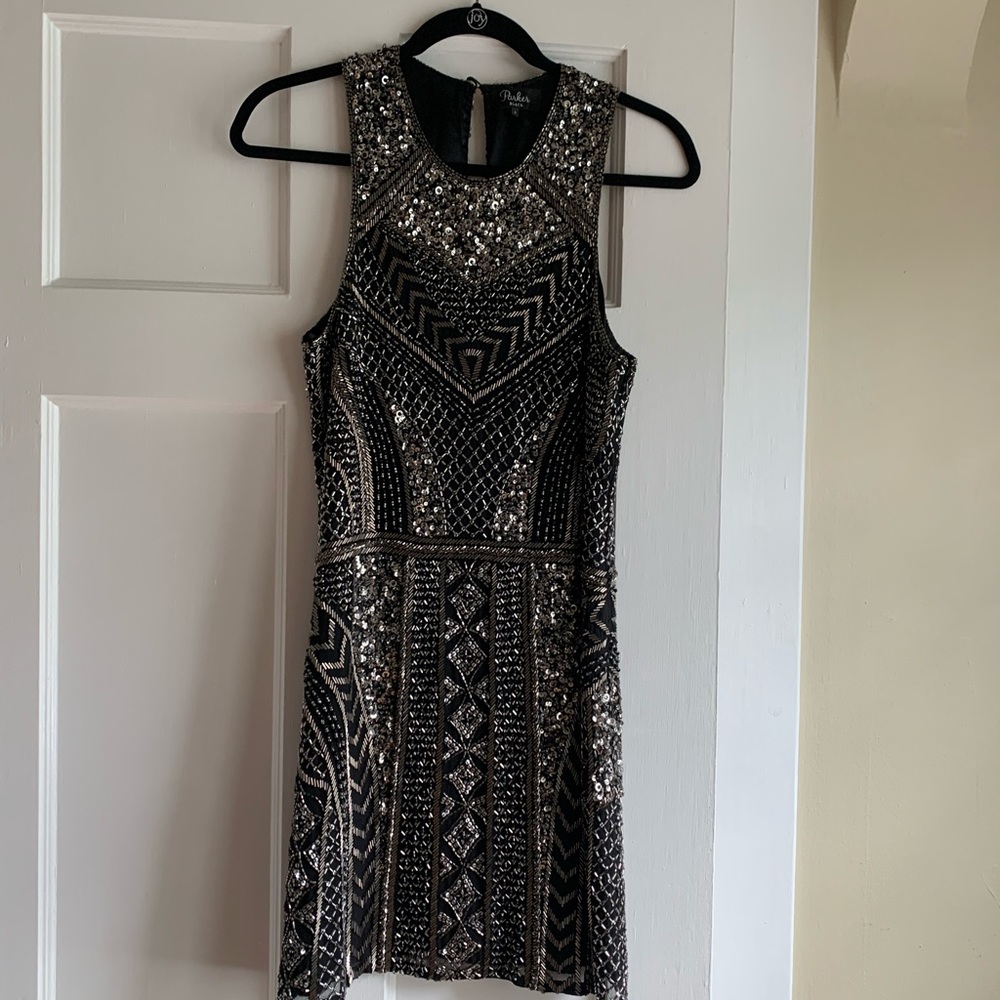 Parker Black cocktail dress